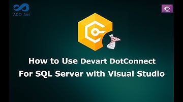 How to Use DotConnect for SQL Server with Visual Studio