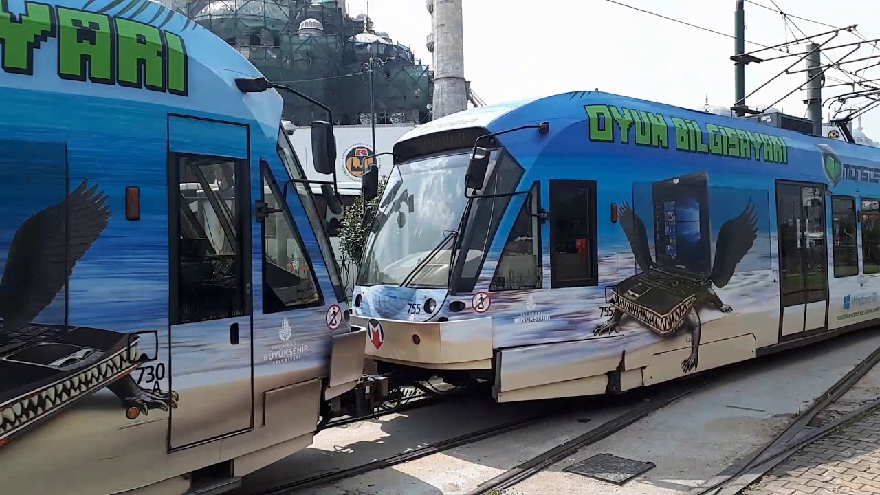Trams of ISTANBUL, Turkey.