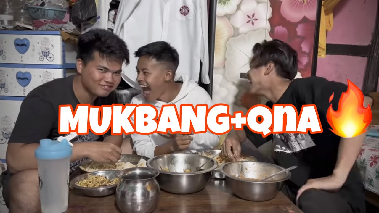 MUKBANG+QnA @ThoinaoThokchom @PunshibaVlog