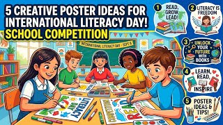Information 5 creative poster making ideas for international literacy day for school competition  News