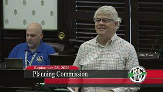 Planning Committee Meeting - September 28, 2026