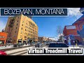 5F Walk in Bozeman Montana Virtual Treadmill Walking Tour - Another COLD one - City Walks Virtual