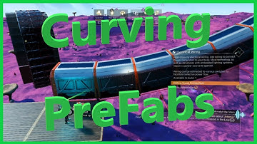 Curving Opened Prefabs - NMS Glitch Building - No Man