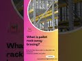 Pallet Rack Sway Bracing: Improve Warehouse Safety and ROI #palletracking #warehousestorage #rack