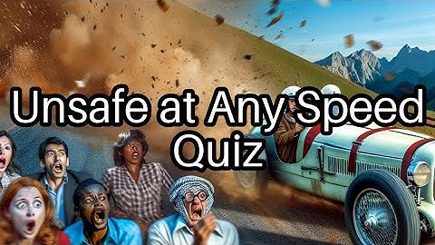 🚗 Test Your Knowledge: Ralph Nader