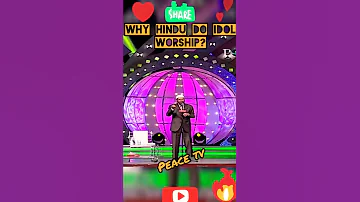 Why Hindu do Idol Worship? - Dr Zakir Naik | PEACE TV | #shorts