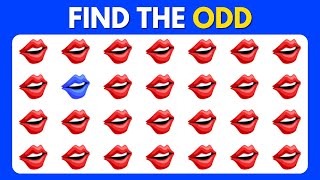 ( Ultimate Puzzle Quizzes ) Find the ODD One Out, Can you find the odd emoji | emoji challange quizz