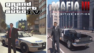 GTA 4 Vs Mafia 3 Definitive Edition - Details Comparison