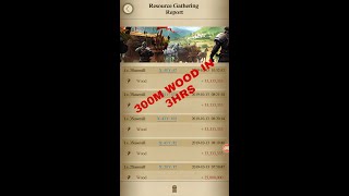 #ClashofKings, clash of Kings :- Get 70m iron /400m food/wood/20m mithril in few hrs in your farm screenshot 3