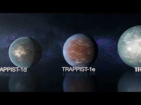 Planetas de TRAPPIST-1 ¿con Agua en Abundancia?