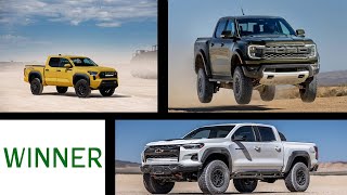 The Best 5 Mid-Size Pickup Trucks 2024-2025