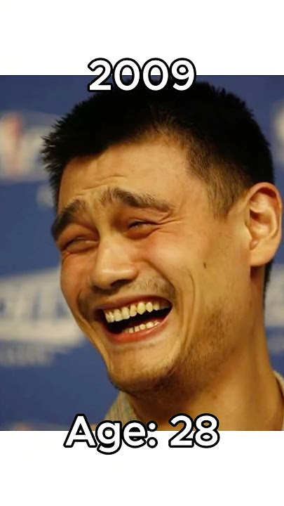 Yao Ming Face Meme Then vs Now-ish (2009 vs 2024) #shorts #memes #nostalgia #memories