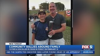 Community Rallies Around Family Of Father, Son Killed In Poway Crash