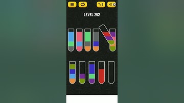 Water Sort Puzzle Level 252