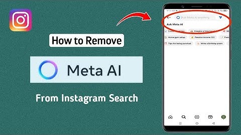 How to Remove Meta Ai From Instagram Search