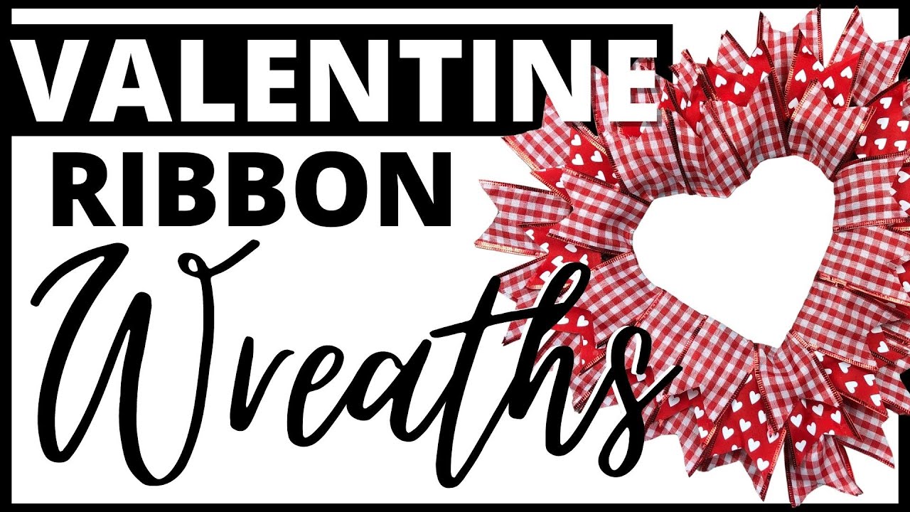 Valentine's Day Ribbon Wreath - landeelu.com