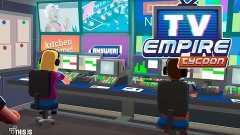 TV Empire Tycoon - Idle Management Game Trailer Official | TV Empire Tycoon Games | Games Trailer