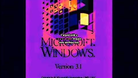 Deformed Logo Windows 3.1 Effects 2