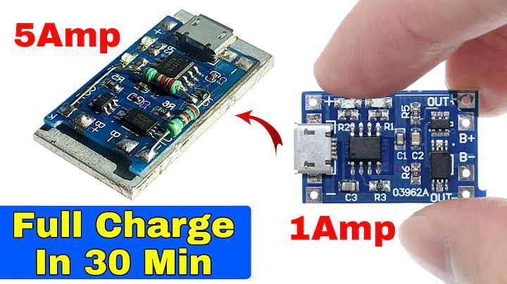Increase Charging Current TP4056..Do You Know This Secret Trick??