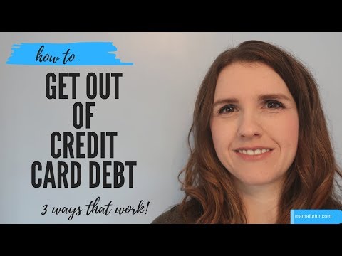 Credit Card Debt - How to get rid of it FAST