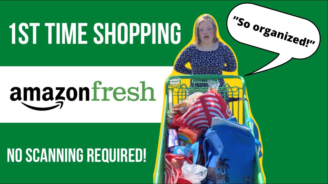 Our First Time Shopping At The Amazon Fresh Store/ THIS IS THE FUTURE ...