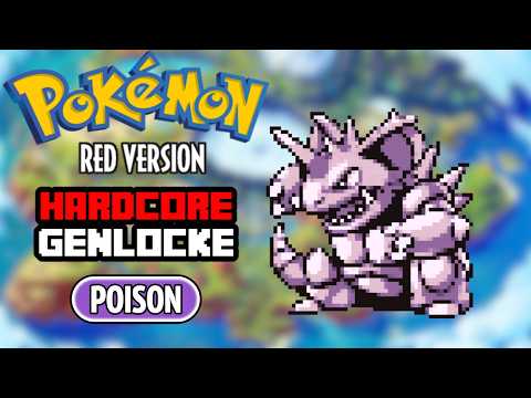Pokemon Red Hardcore Mono-Type Genlocke - POISON Only (NO Items, NO Overleveling) thumbnail