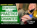 Bagpipe lesson 1 starting with the practice chanter 4k