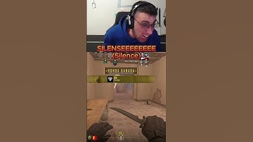 TENSE1983 LOSES IT Mid-Clutch! ‘SILENCEEE!!’ 😂😂 #shorts #cs2 #counterstrike2