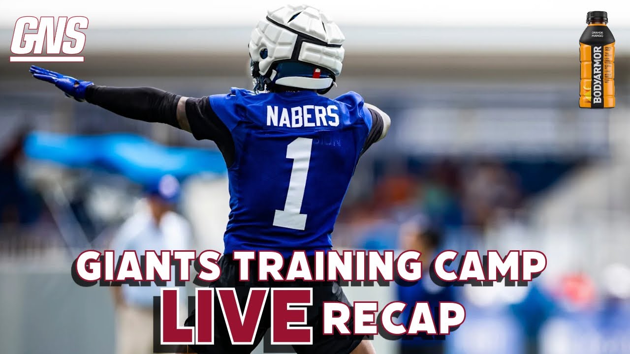 New York Giants Training Camp Recap Day 3