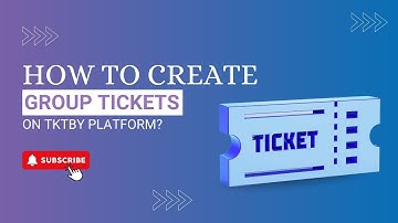 "How to Create Group Tickets on TKTBY | Bulk Ticketing | Event Ticketing Guide"