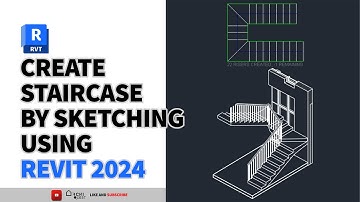 How to Create Staircase by Sketch in Revit