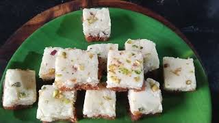 Malai Gajar Barfi Recipe |मलई-गाजर बर्फी मिठाई | How to make Malai Gajar Barfi | Easy sweet dish