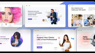 Website Promo Presentation  After Effects Templates Free