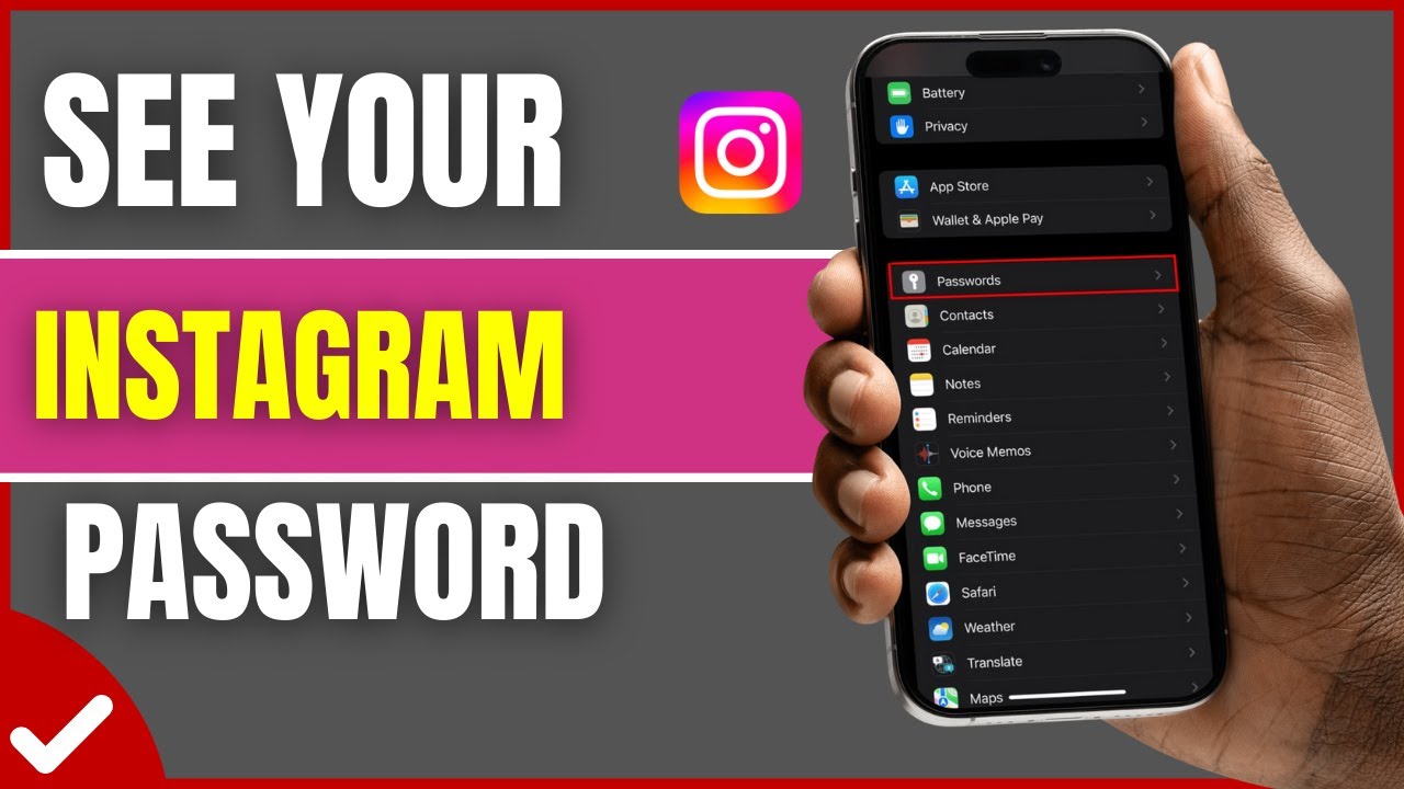 How To See Your Instagram Password (2026) | Find Saved Instagram Password
