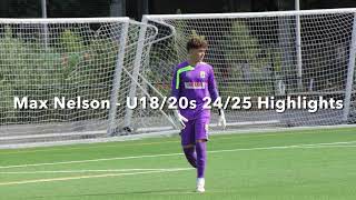 Max Nelson - 2024/25 Goalkeeper Highlights