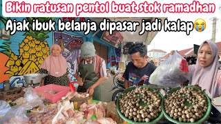 Download Lagu AJAK IBUK BELANJA DIPASAR JADI KALAP SEMUA PINGIN DIBELI || BIKIN RATUSAN STOK PENTOL UNTUK PUASAAN MP3