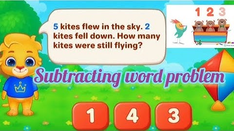 Word problem #subtracting #mathematics #kidslearning #2025 