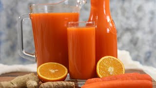 EASY DELICIOUS  CARROT ORANGE JUICE .  JUS INANURA #HEALTHY #WEIGHT LOSS  #FRESH