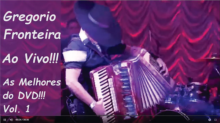 Chamamé- Seleção Gregório Fronteira. Ao Vivo!!!! As melhores do DVD vol. 1