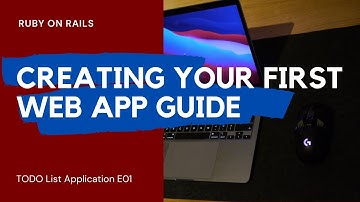 Create your First Web App Tutorial in 2021 with Ruby on Rails