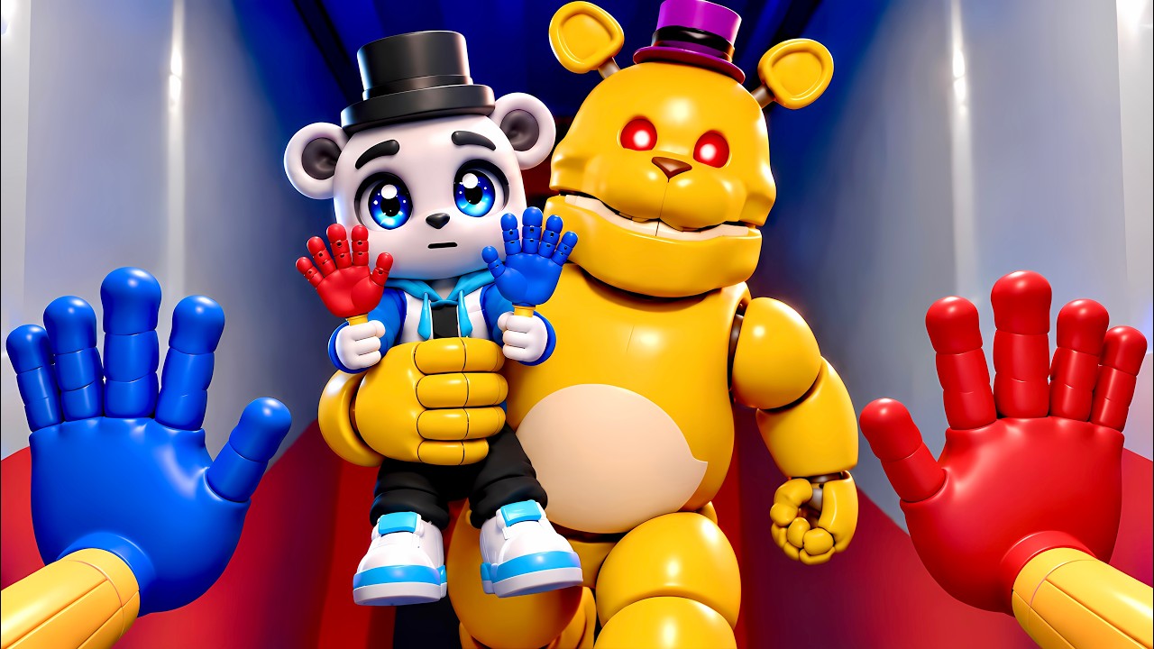 FAST FREDBEAR EN POPPY PLAYTIME ES MÁS RÁPIDO