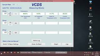 VCDS - VW Passat 1.9TDI PD Engine - Measuring Blocks