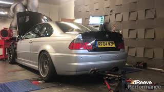 E46 M3 CSL airbox dyno tuning AReeve Performance
