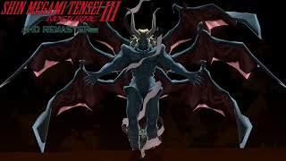 Shin Megami Tensei 3 Nocturne HD Remaster - Final Boss Lucifer