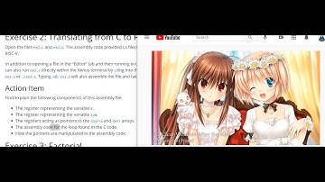 First time stepping through RISC-V on Venus, Lab 03, CS61C, UC Berkeley, [Study stream live]