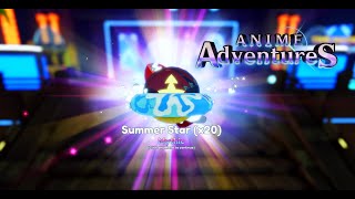 WHAT 20X SUMMER STARS GOT ME | ANIME ADVENTURES