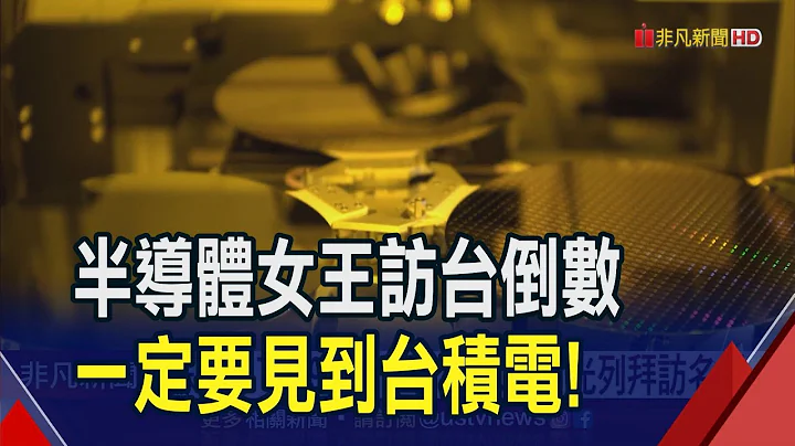 "沒領先就是落後"半導體女王將來台！蘇姿豐讚AI供應商大好時機  台積電.日月光列拜訪名單｜非凡財經新聞｜20230707 - 天天要聞