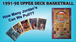1991-92 Upper Deck Basketball Box | This set is loaded with Michael Jordan Cards