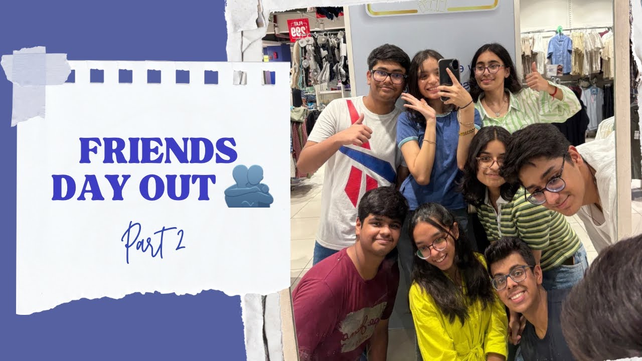 Friends Day Out 🫂 @Abhi_Maahi 