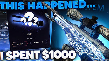 I Spent $1000 on DatDrop Cases & this happened… (INSANE)